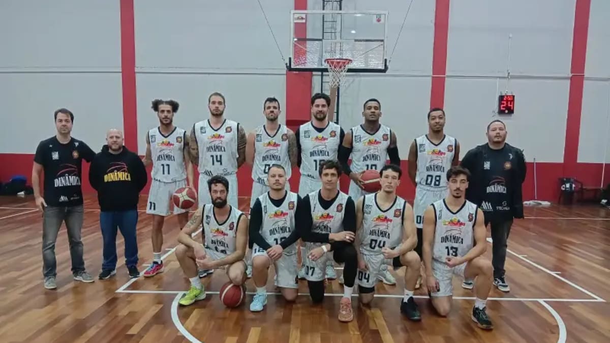 Dinâmica São José é campeão da 2ª Divisão do Basquete Catarinense