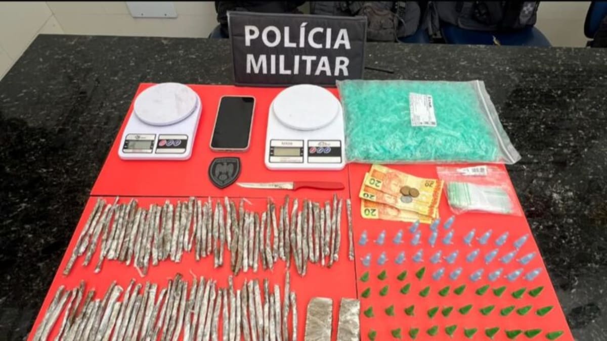 Adolescente é apreendido com cocaína, maconha e materiais do tráfico em Marataízes
