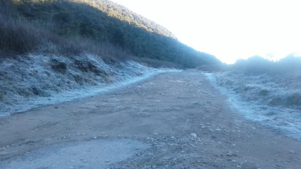 Geada pode atingir o RJ nesta terça; saiba quais cidades podem ser afetadas