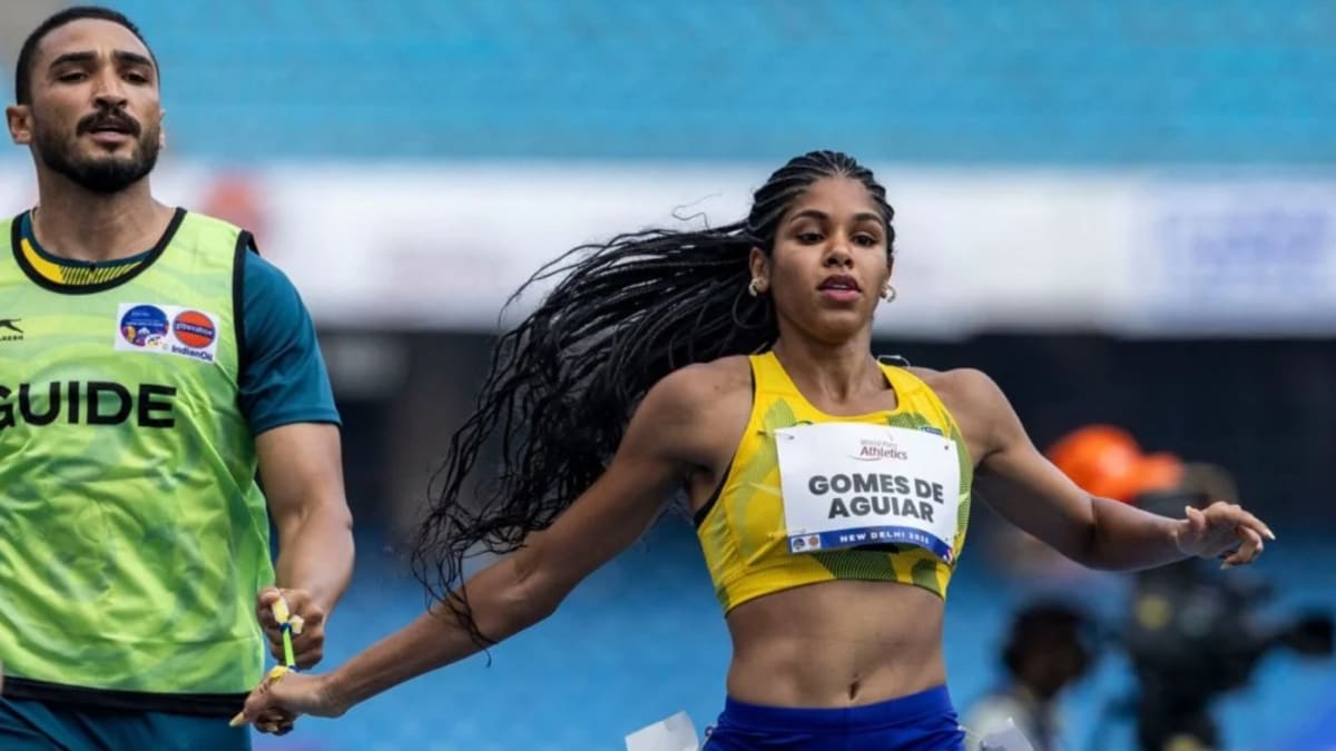 Capixaba Lorraine Aguiar bate recorde brasileiro e conquista ouro no Parasul-Americano