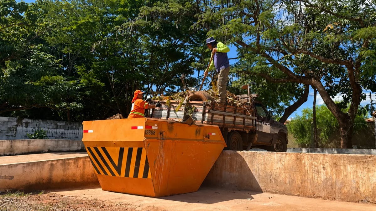 Entulho, móveis e pneus: Goiânia poderá ampliar rede de ecopontos para 23 unidades