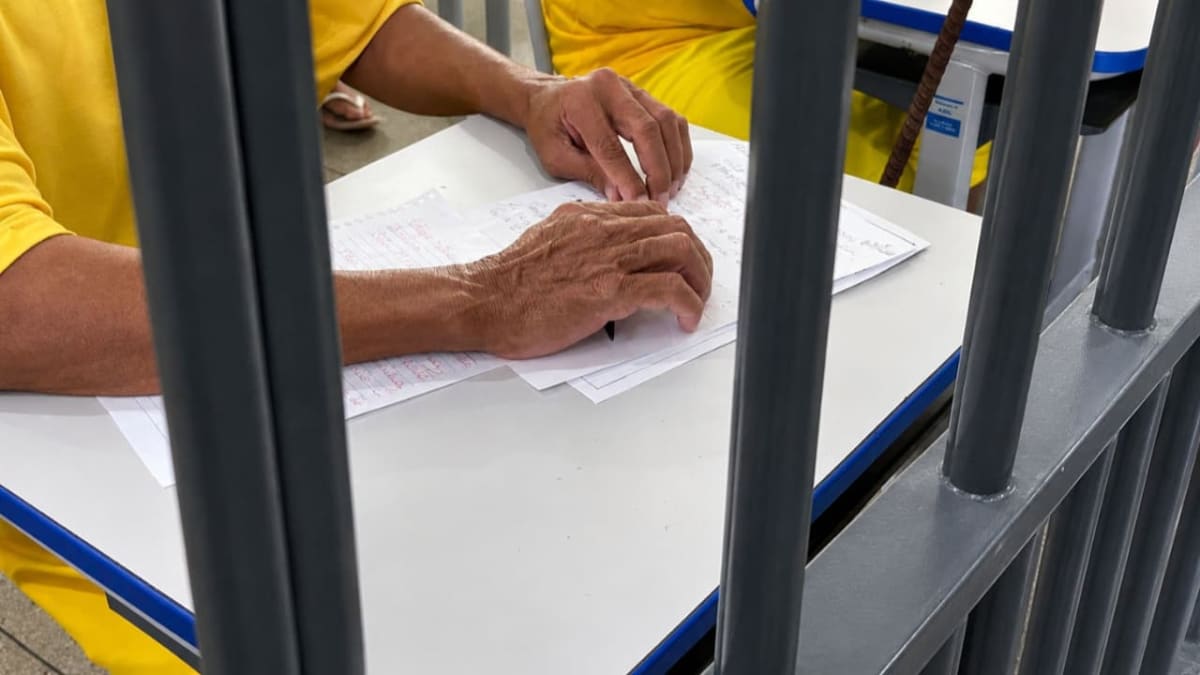 Mais de 7,7 mil presos de Goiás farão o Encceja PPL em 2026