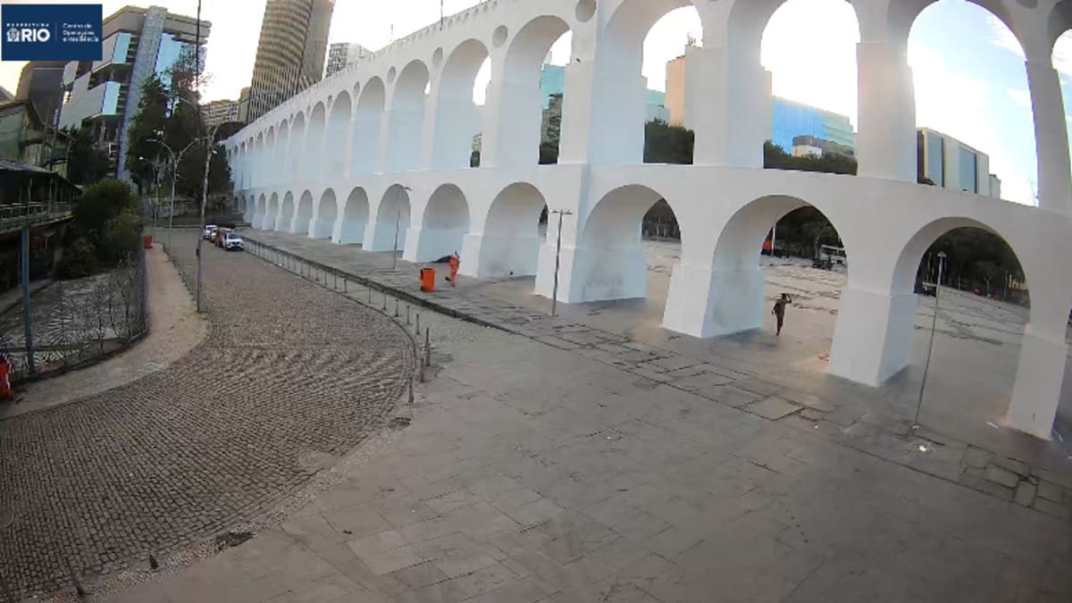 Prefeitura do Rio amplia vigilância na Lapa com câmeras e alertas automáticos