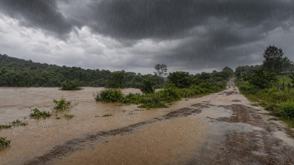 Defesa Civil alerta para risco elevado de tempestades e cheias no Rio Grande do Sul até quarta-feira