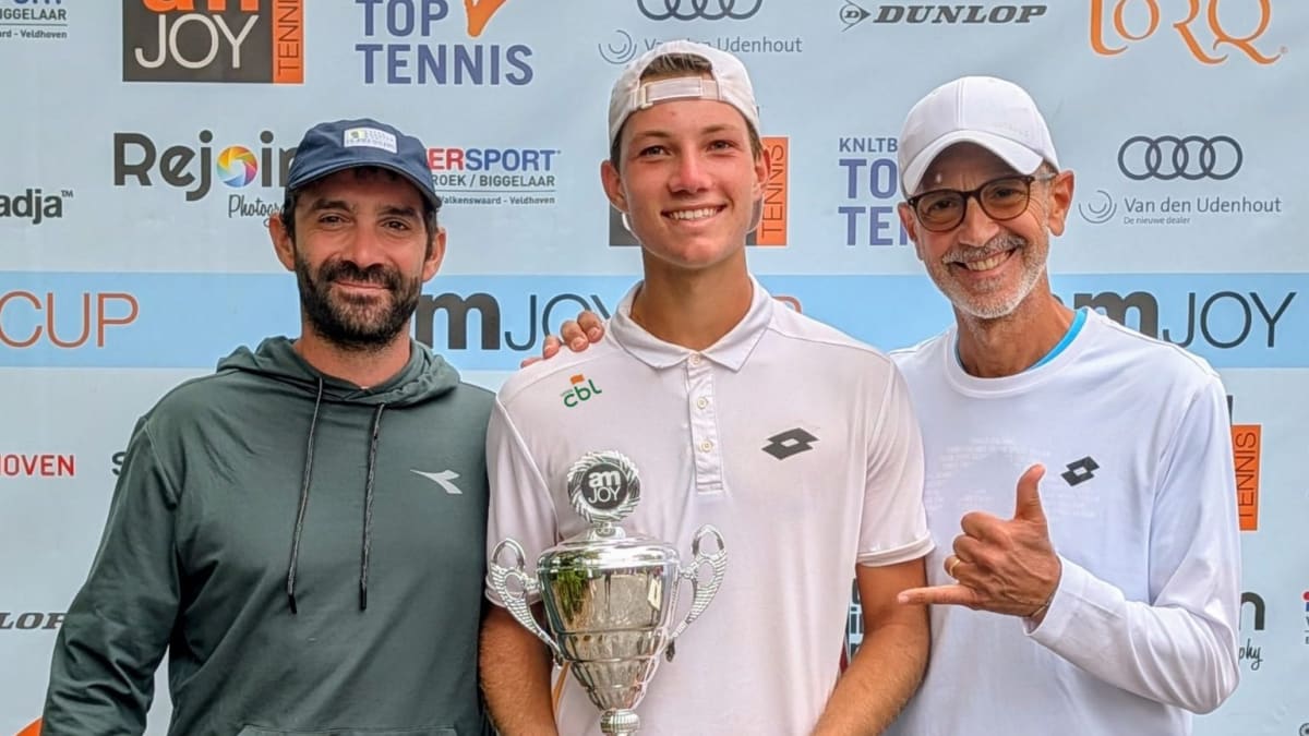 Tenista capixaba Victor Pignaton conquista quarto título internacional na Holanda