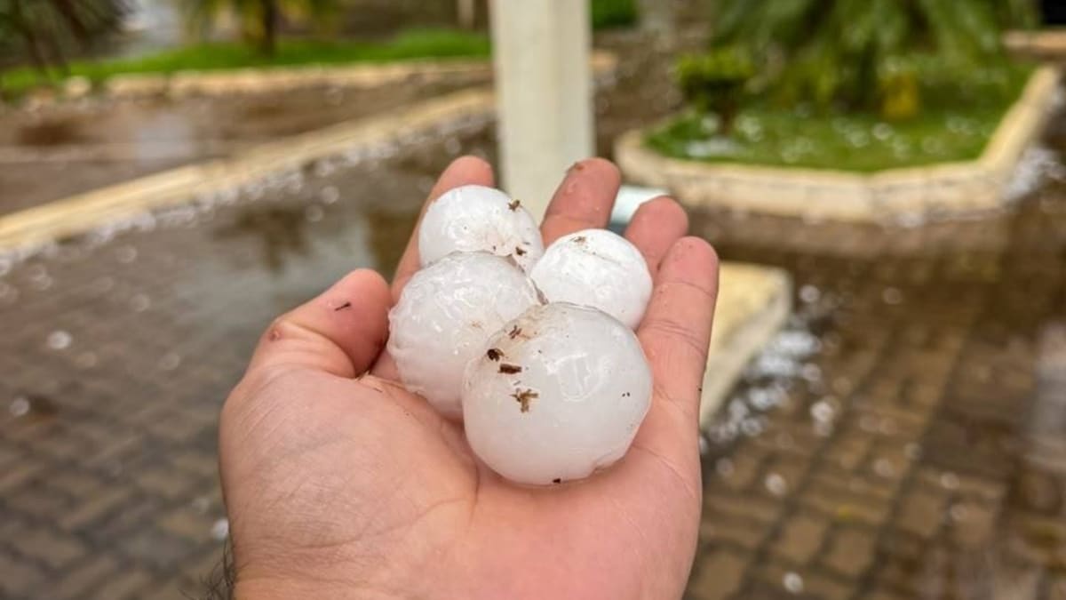 Temporal de granizo danifica mais de 300 casas em Santo Antônio das Missões e causa estragos em Bossoroca