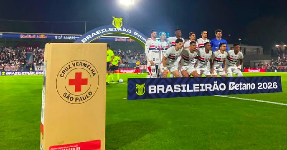 São Paulo Futebol Clube apoia Campanha do Agasalho da Cruz Vermelha para ajudar pessoas em vulnerabilidade social