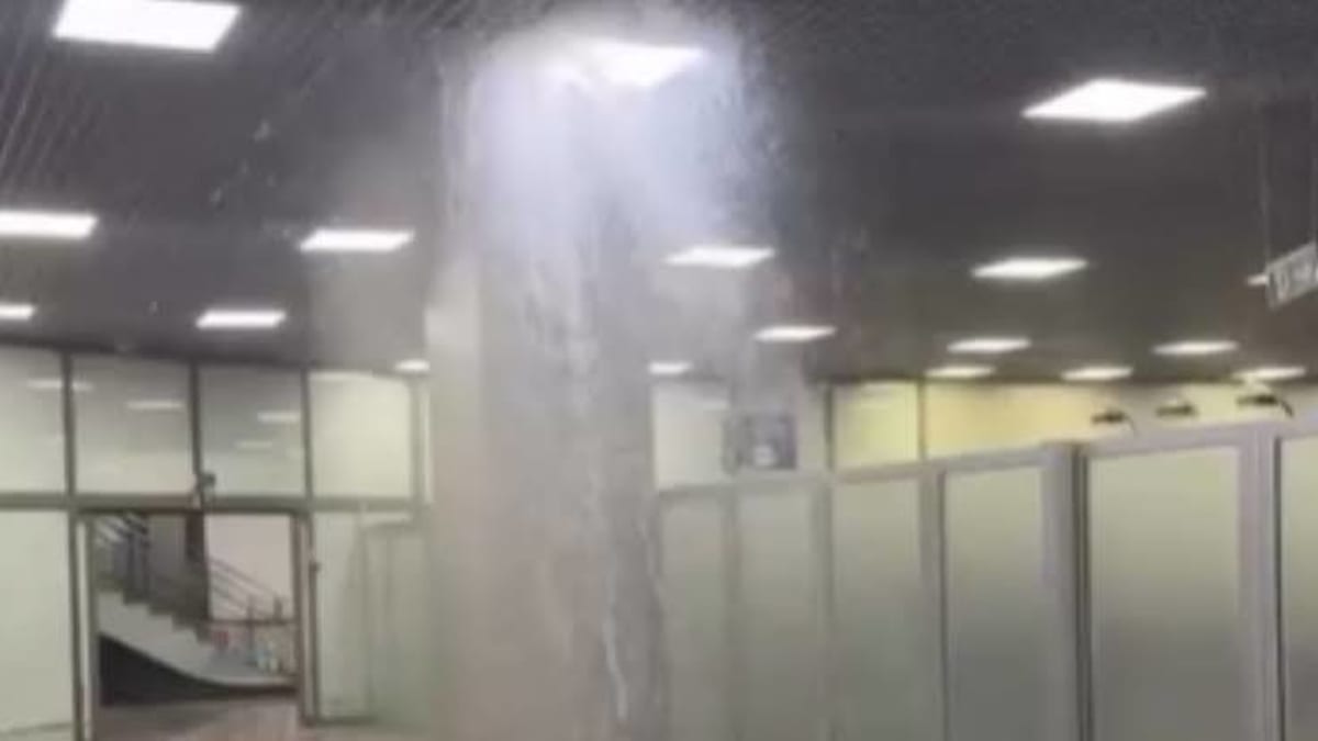 Problema no terceiro piso do aeroporto não causa feridos e voos seguem normalmente