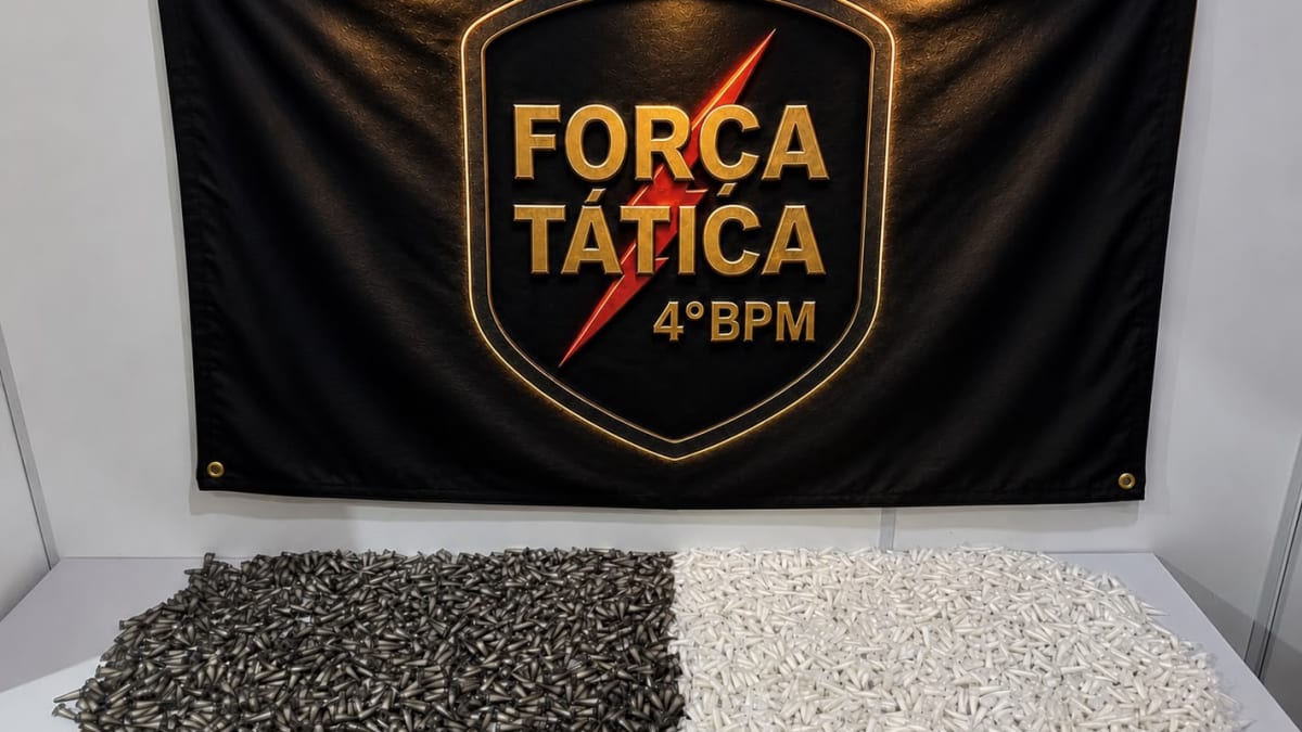 Polícia Militar apreende mais de 3 mil pinos de cocaína em Vila Velha