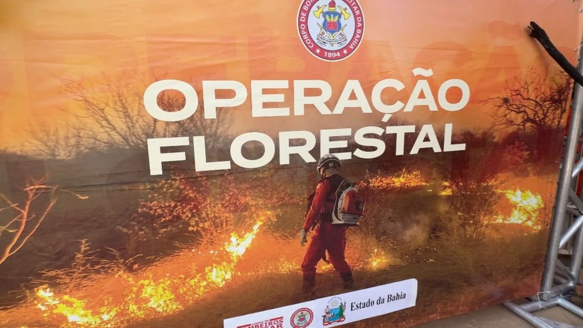 Operação Florestal 2026 é lançada com reforço no efetivo e novas tecnologias na Bahia