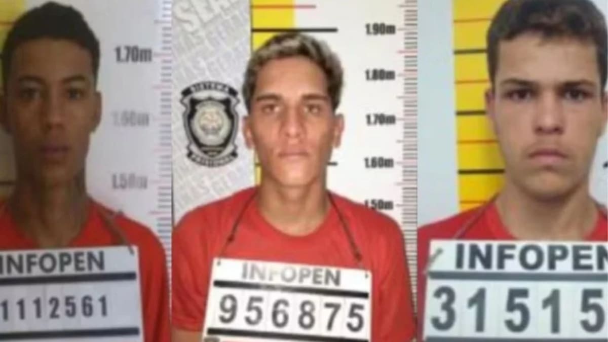 Três detentos continuam foragidos após fuga no Ceresp Gameleira em Belo Horizonte