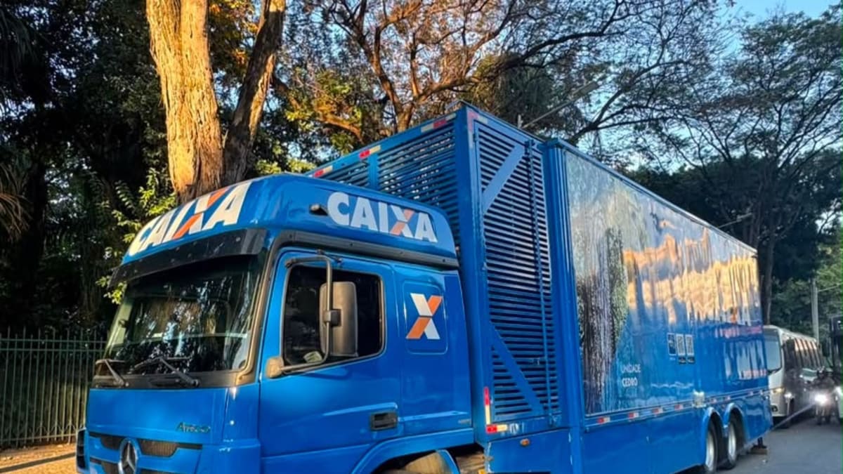 Caminhão CAIXA oferece renegociação de dívidas em Belo Horizonte até sexta-feira