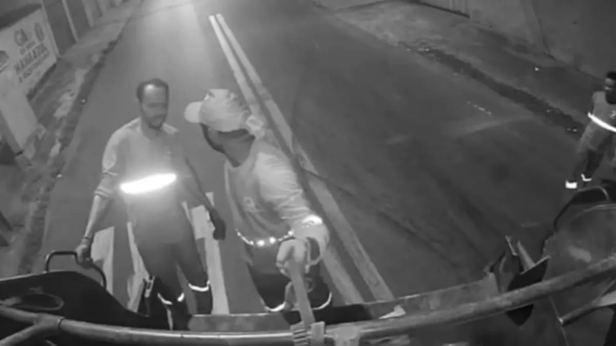 Motorista do Consórcio Limpa Gyn sofre agressão durante coleta de lixo em Goiânia