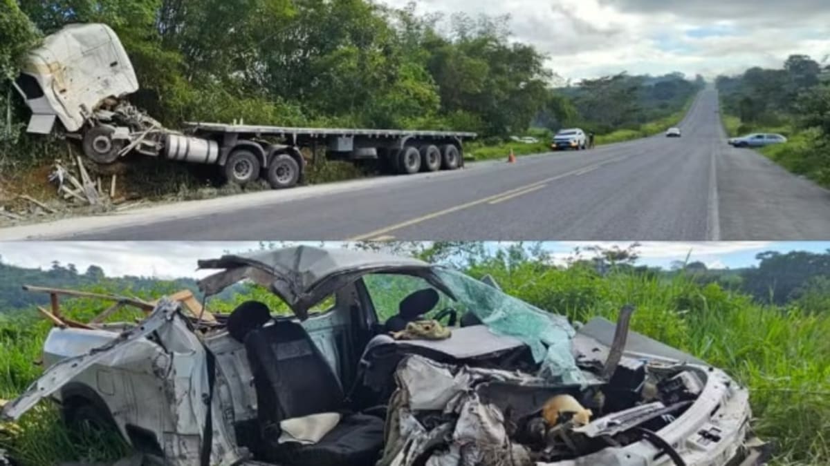 Três mortes em acidentes são registradas em rodovias da Bahia nesta segunda-feira