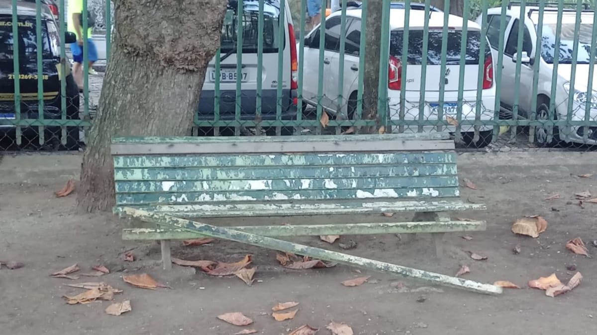 Prefeitura do Rio investe R$ 2 milhões na modernização do mobiliário urbano de praças e parques