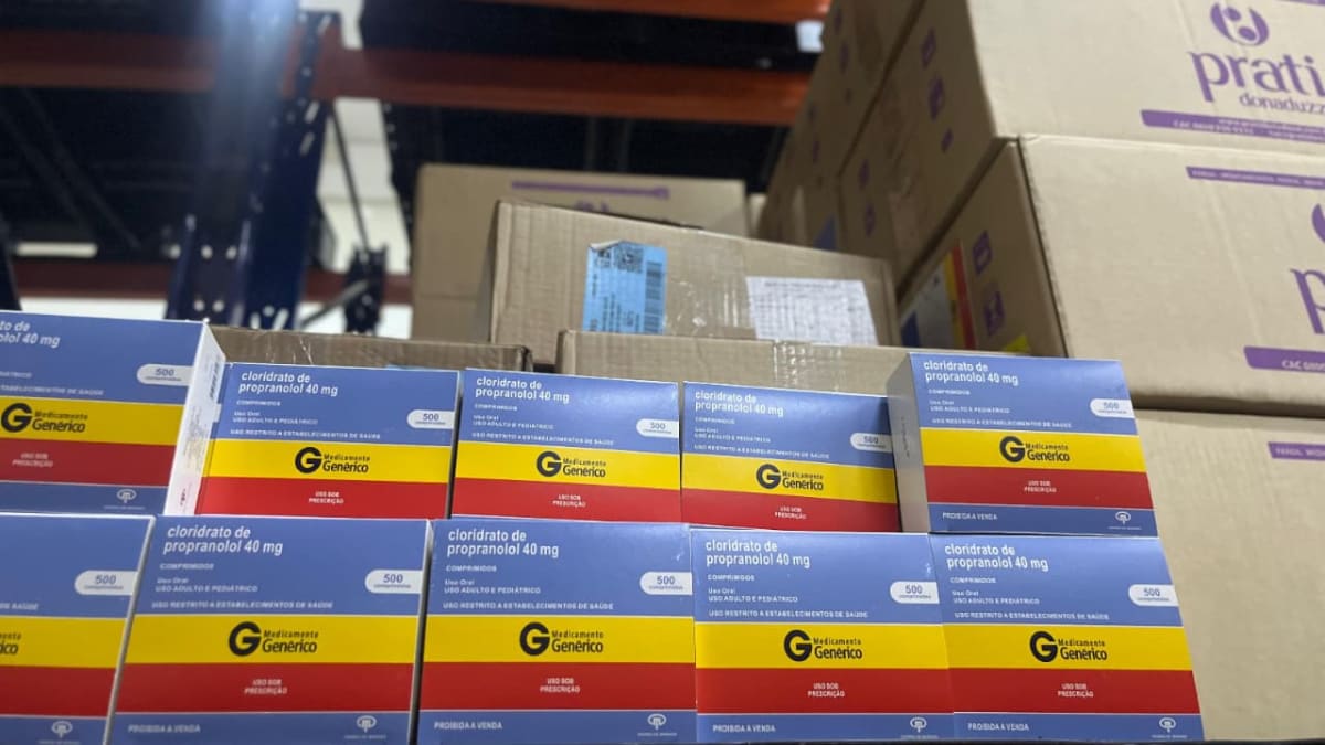 Disponibilidade de medicamentos na rede pública de Goiânia chega a 90,5%