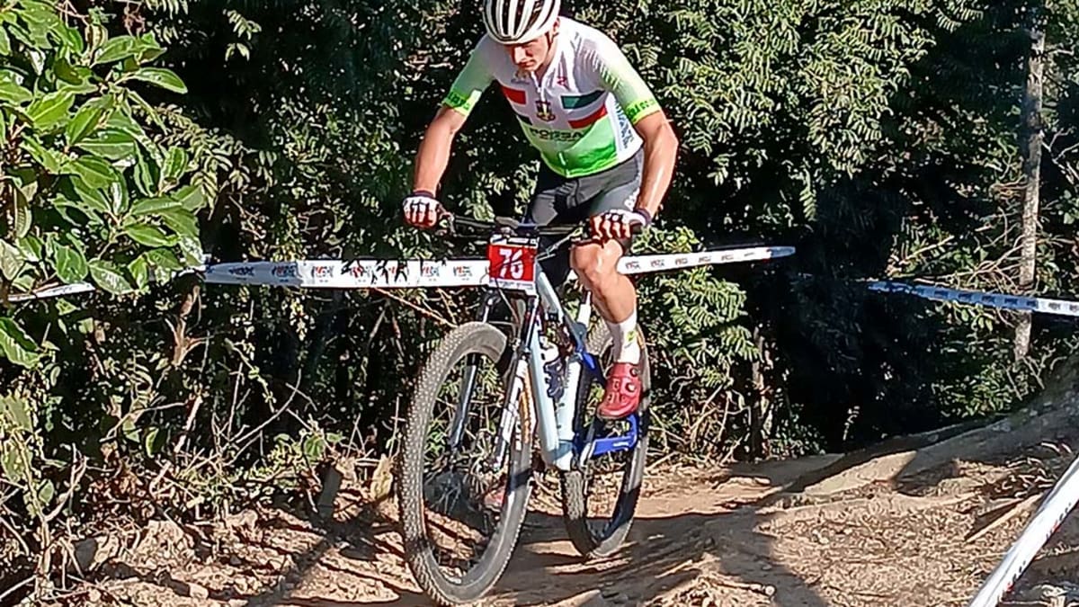 Axel Kruger é vice-campeão brasileiro de mountain bike por Jaraguá do Sul