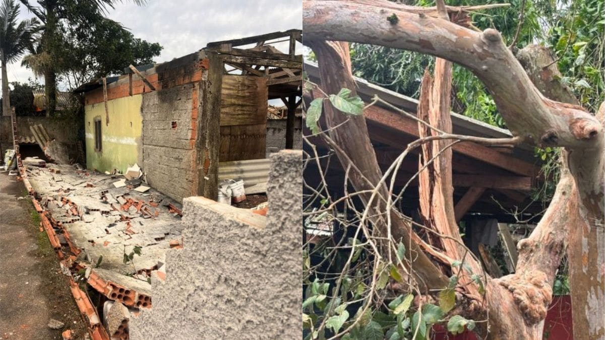 Defesa Civil mobiliza equipes para avaliar danos causados por temporal em Santa Catarina