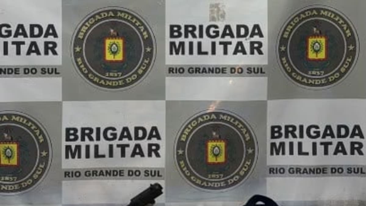 Polícia Militar apreende arma e munições durante ação em São Leopoldo
