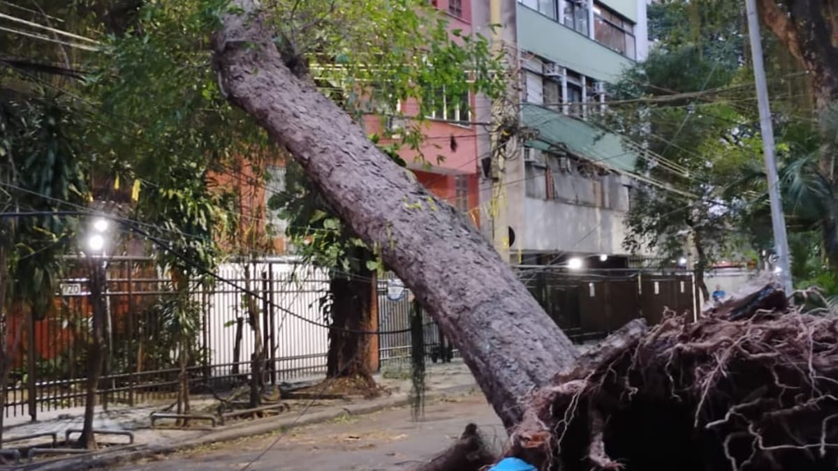 Defesa Civil alerta para vendaval no Rio de Janeiro nesta quinta-feira
