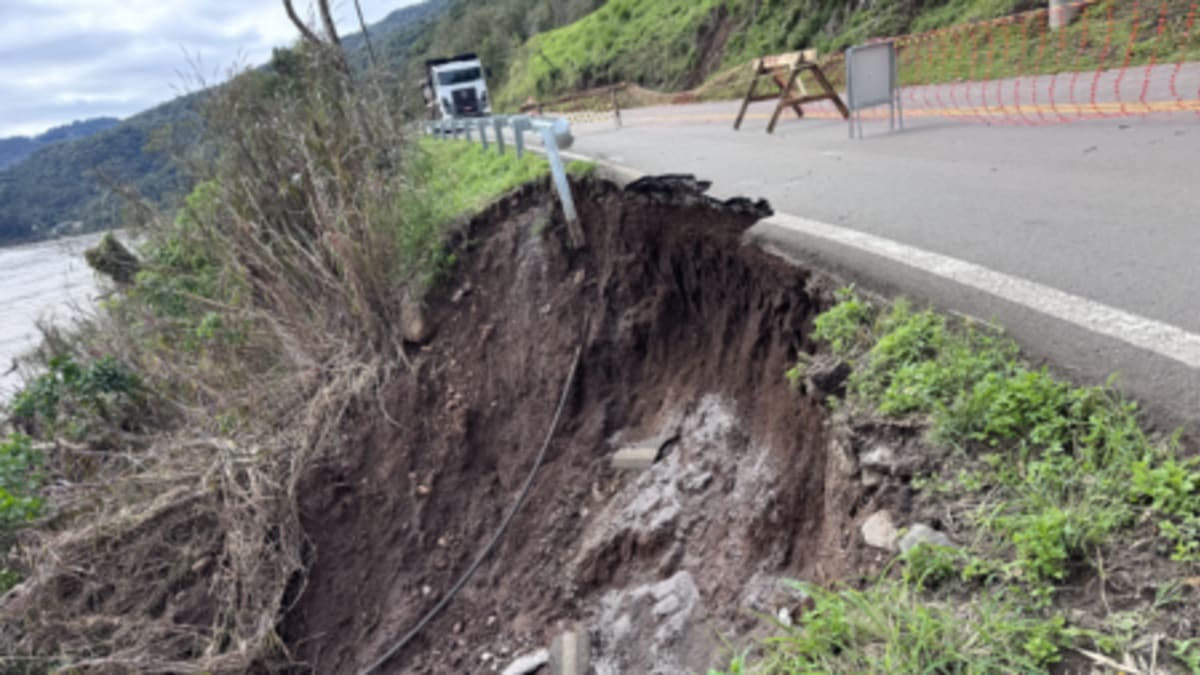 Enchentes causam novos danos à Rota Caminhos do Pão e do Vinho em Santa Tereza