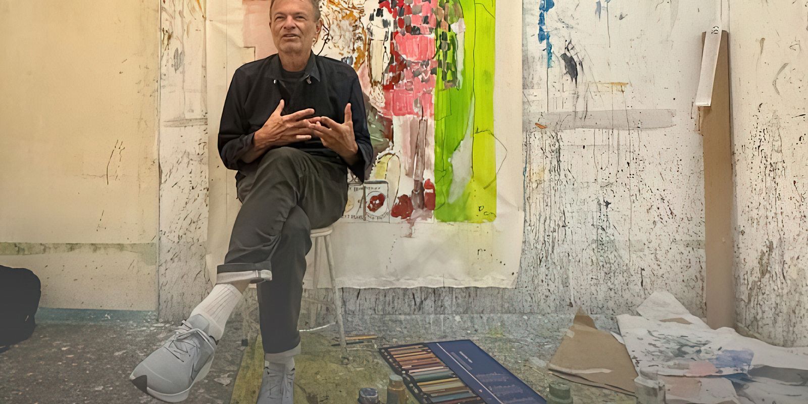Exposição destaca processo criativo de Benjamin Rothstein