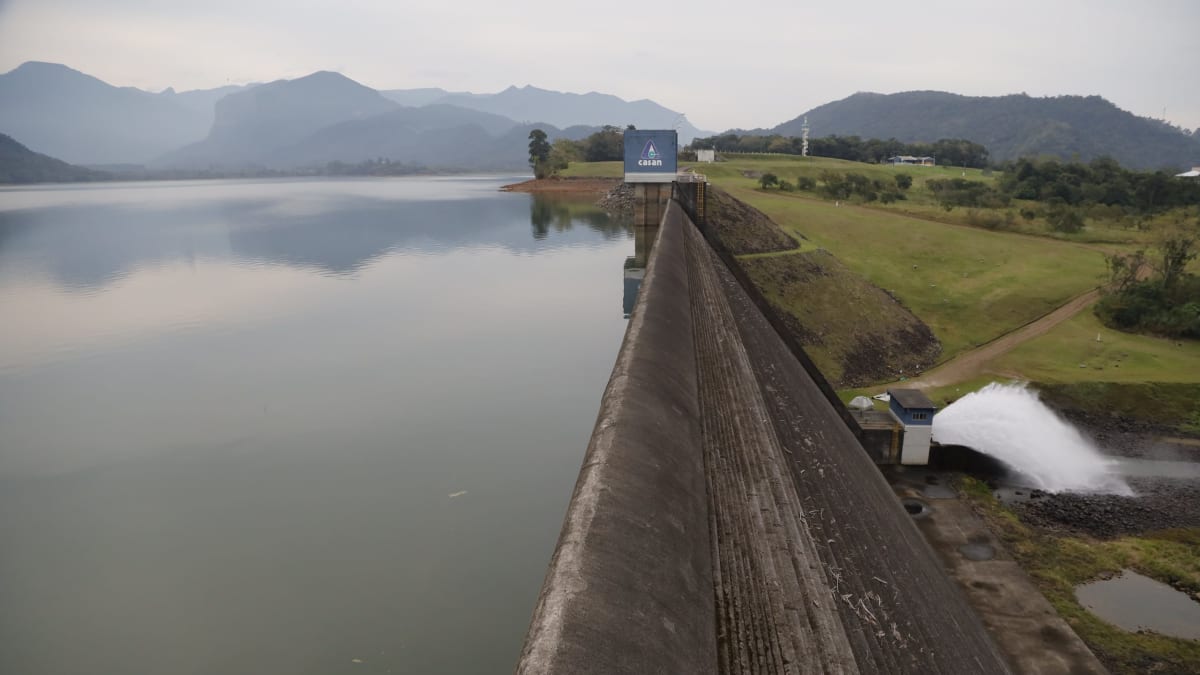 Barragem do Rio São Bento garante abastecimento para mais de 400 mil no Sul de SC