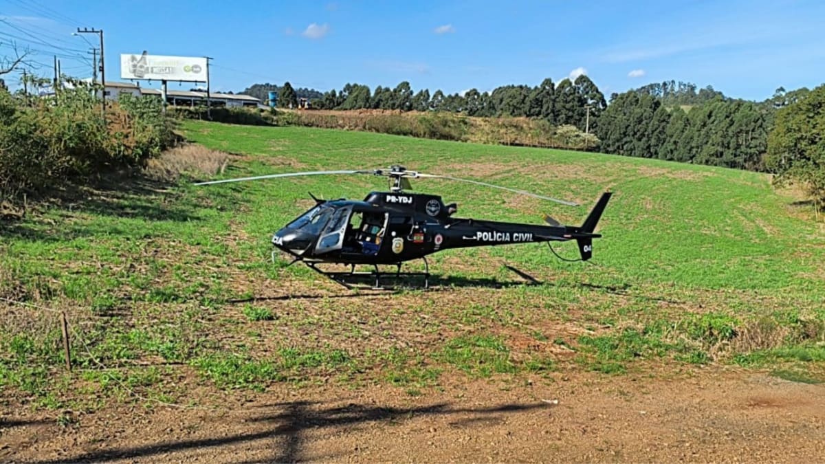 Trabalhador fica prensado em acidente grave no Oeste de Santa Catarina