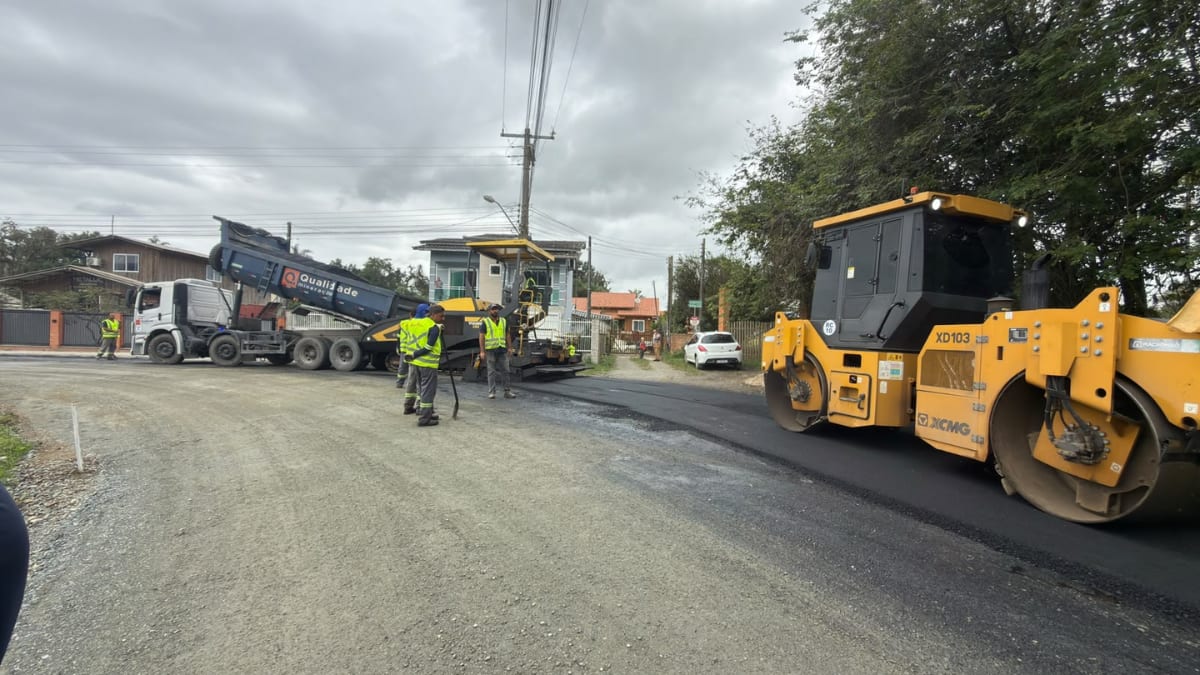 Estrada Geral do Sertão do Trombudo em Itapema será interditada para pavimentação