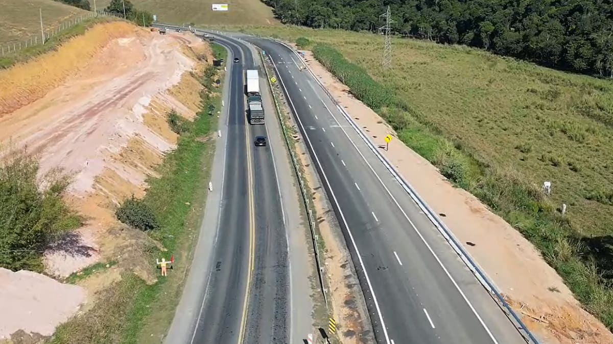 Ecovias Capixaba libera 5,5 km de pista duplicada na BR-101 em Anchieta