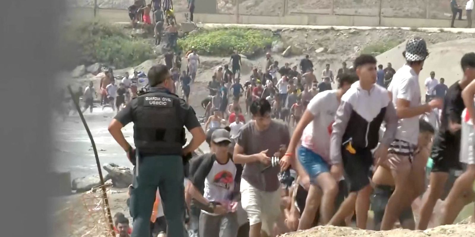 Crise migratória em Ceuta mobiliza autoridades espanholas