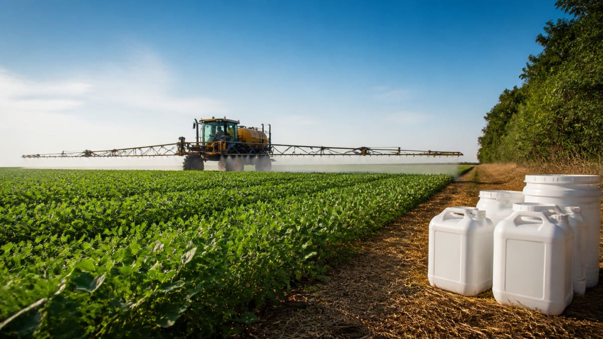 Sete dos dez defensivos agrícolas mais vendidos no Brasil são proibidos na União Europeia