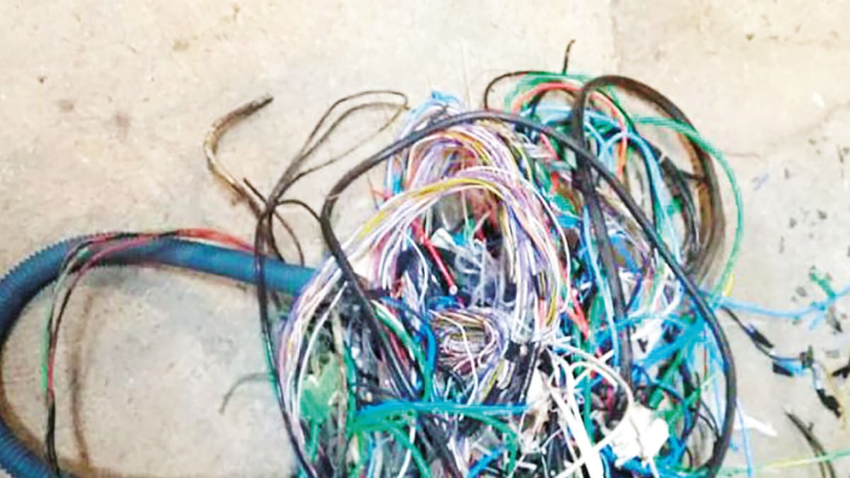 Furto de fiação elétrica atinge duas empresas em Criciúma