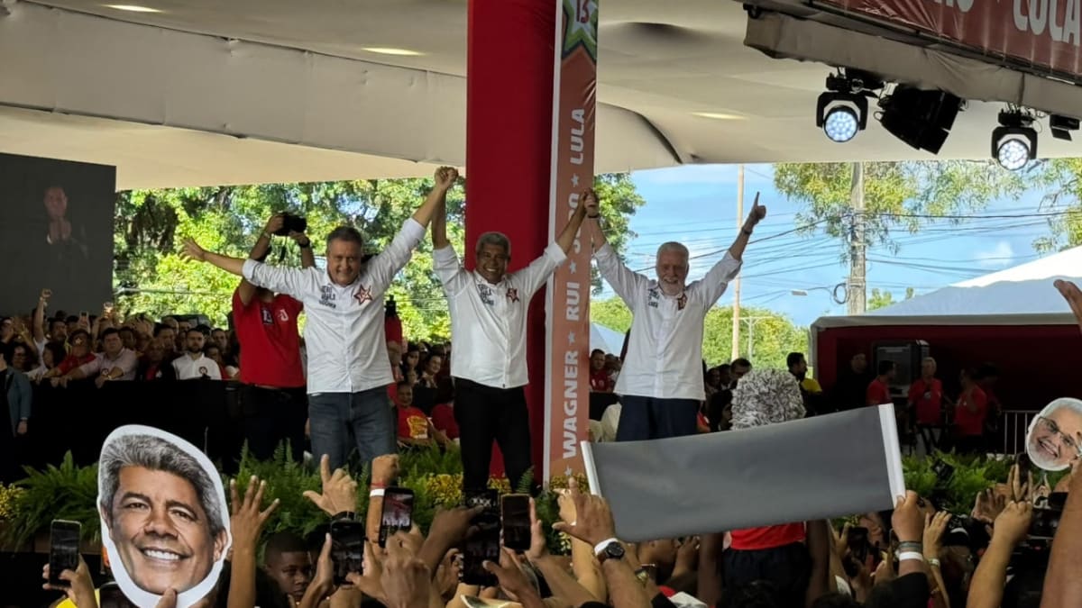 Jerônimo Rodrigues oficializa candidatura à reeleição ao governo da Bahia com apoio de Lula e aliados