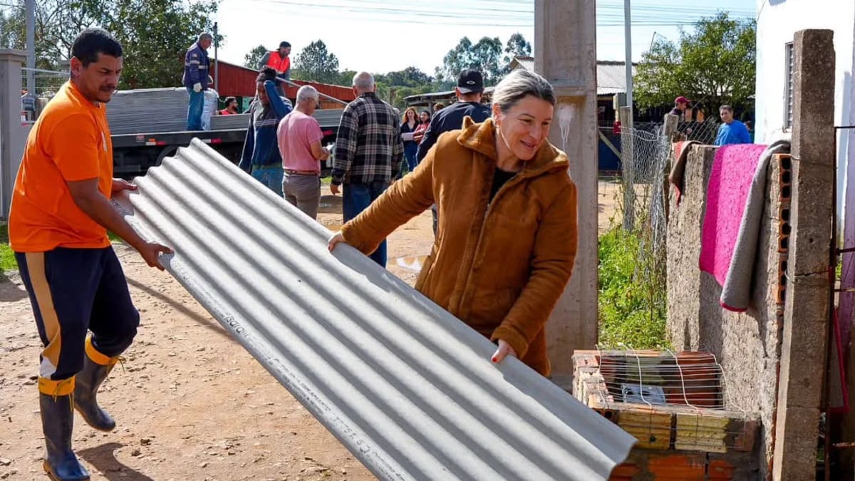 Temporais no Rio Grande do Sul deixam 771 desalojados e 468 desabrigados em 13 municípios
