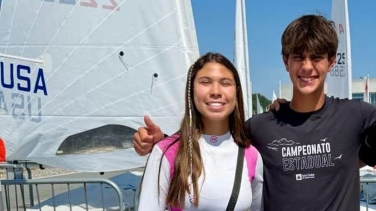 Dois velejadores capixabas representam o Brasil no Mundial de ILCA 4 na Dinamarca