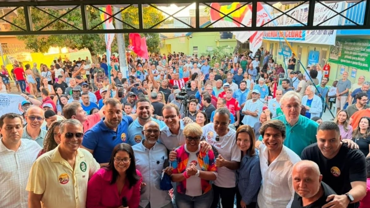 Candidatos e lideranças defendem saneamento público e soberania hídrica no Rio de Janeiro