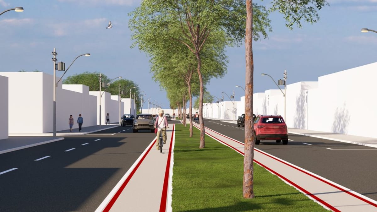 Avenida José Moreira Martins Rato, na Serra, passa por revitalização com investimento de R$ 13,7 milhões