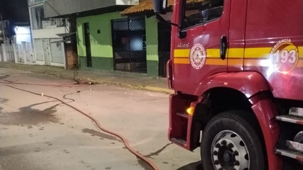 Incêndio atinge casa de festas em Bento Gonçalves sem deixar feridos