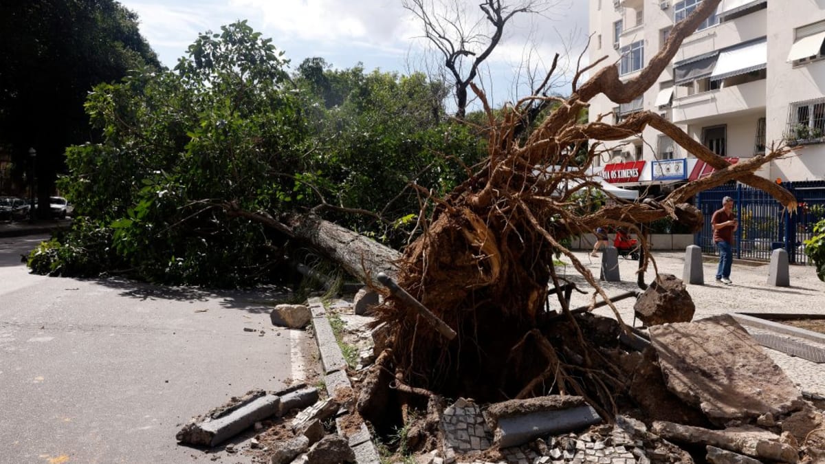 Rio de Janeiro entra em alerta para ventos fortes entre quinta e sábado