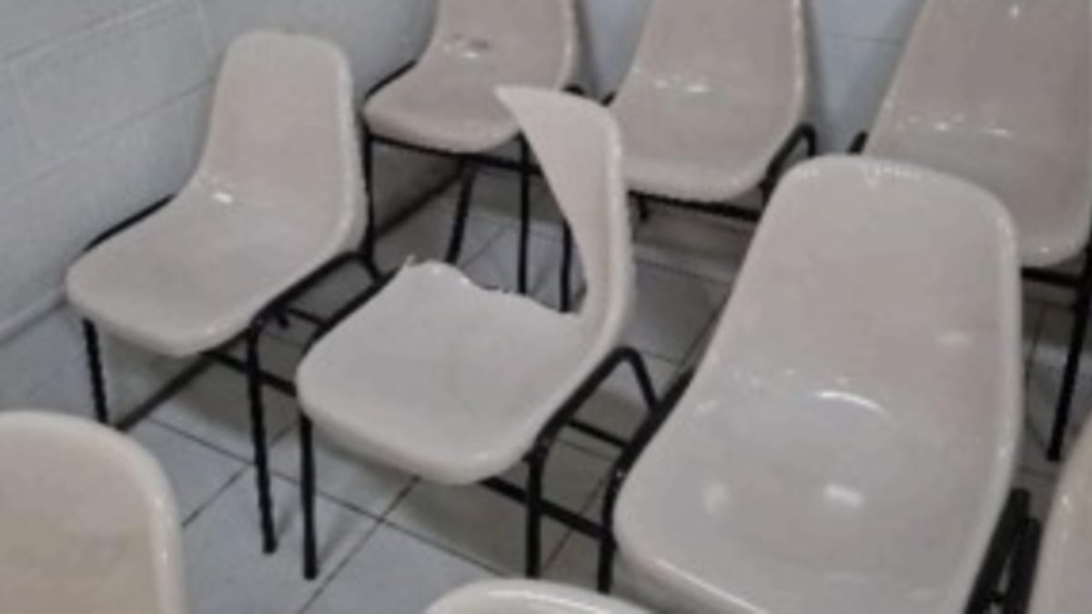 Homem é agredido com faca em posto de saúde em Mafra, SC