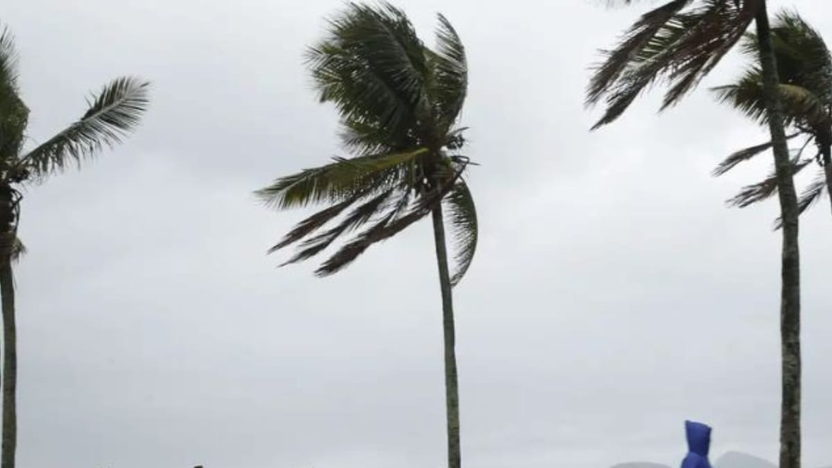 Inmet alerta para vendaval em 21 municípios do Espírito Santo nesta quarta-feira