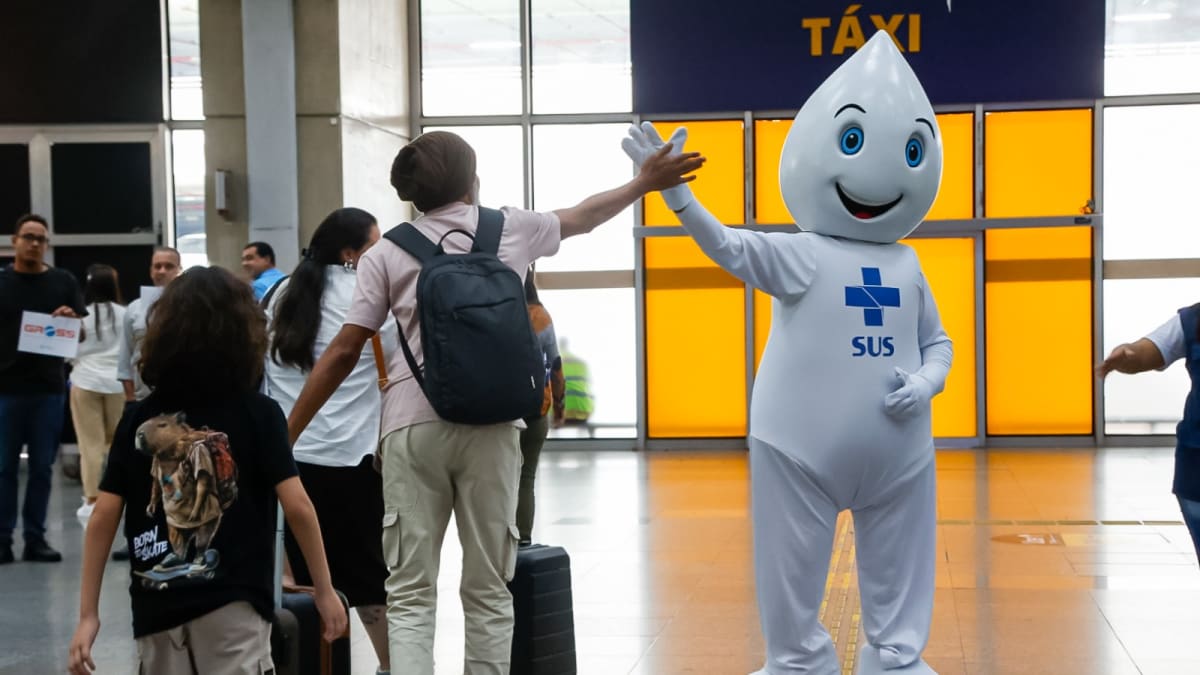 Rio reforça vacinação contra sarampo em aeroportos e rodoviária após casos em São Paulo