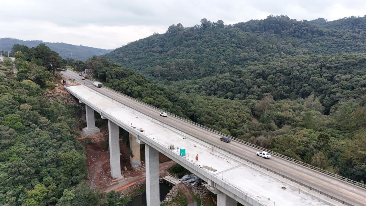 Rodovia do Contorno Norte em Caxias do Sul terá tráfego interrompido para detonação em obra de duplicação