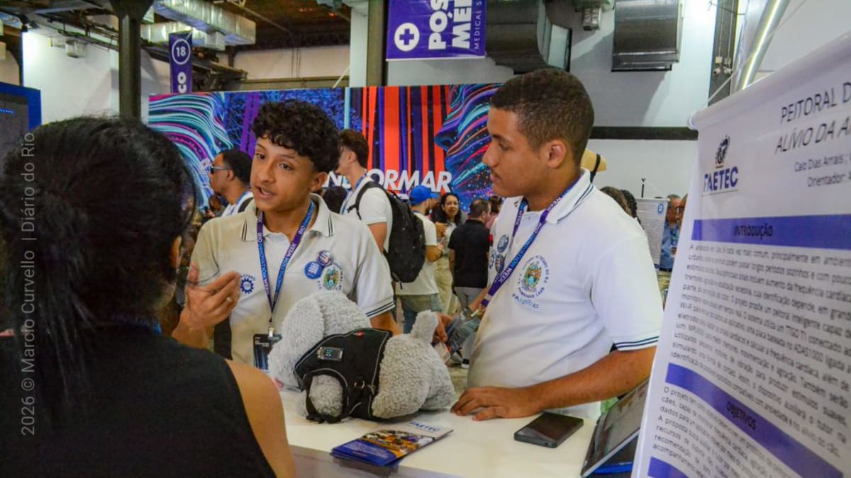 Peitoral inteligente desenvolvido por alunos do Rio monitora ansiedade em cães
