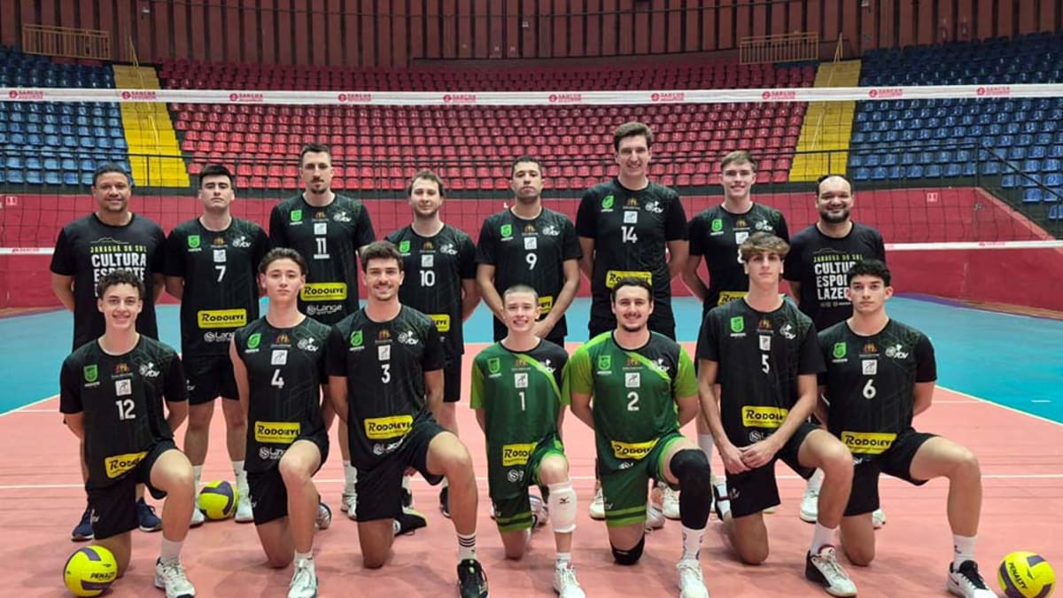 Jaraguá do Sul estreia na Superliga C de Voleibol neste fim de semana