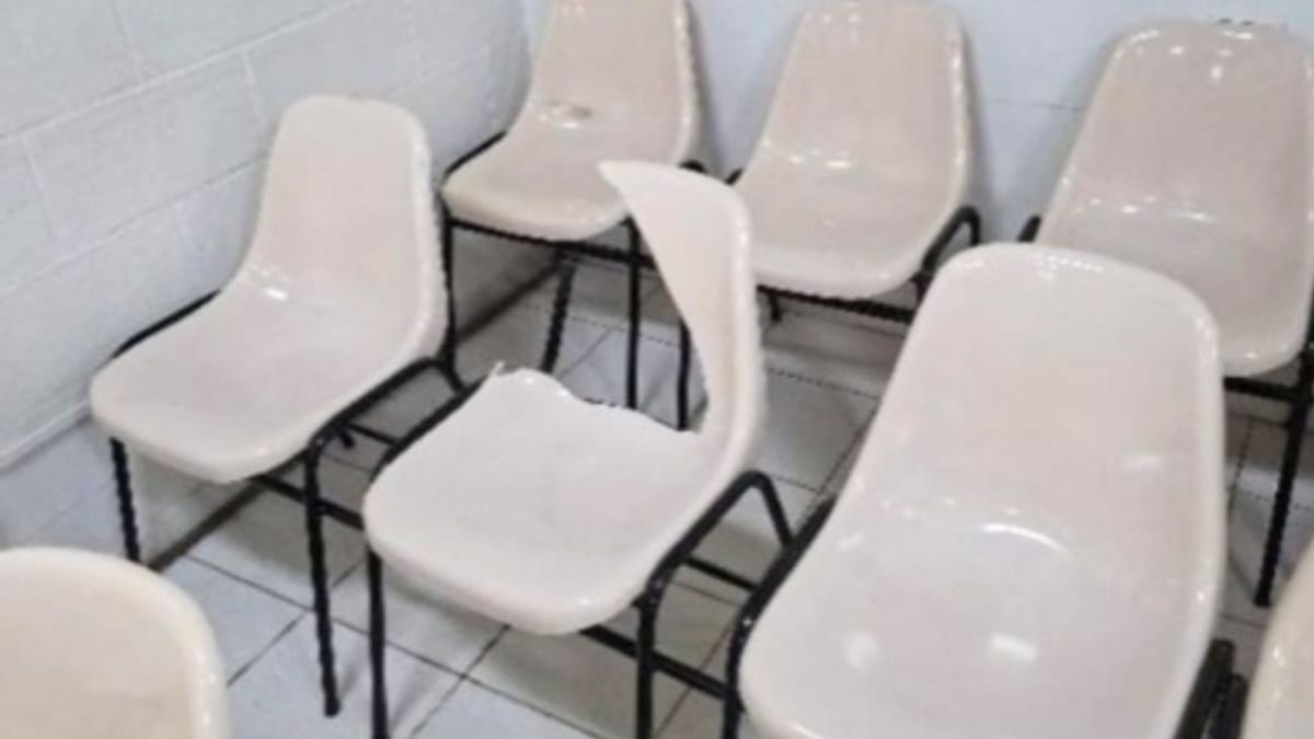 Homem agride vítima dentro de posto de saúde em Mafra e foge antes da chegada da polícia