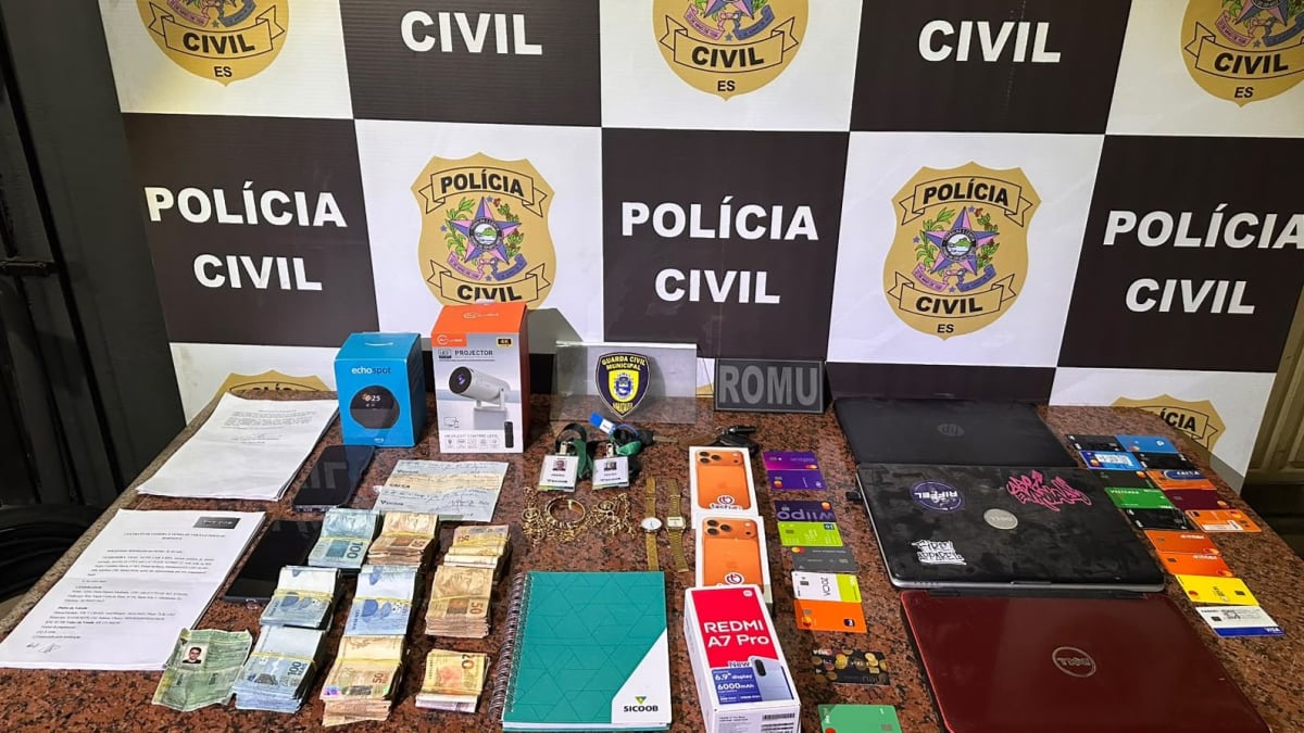 Quatro pessoas são presas em operação contra fraude eletrônica no Sul do Espírito Santo