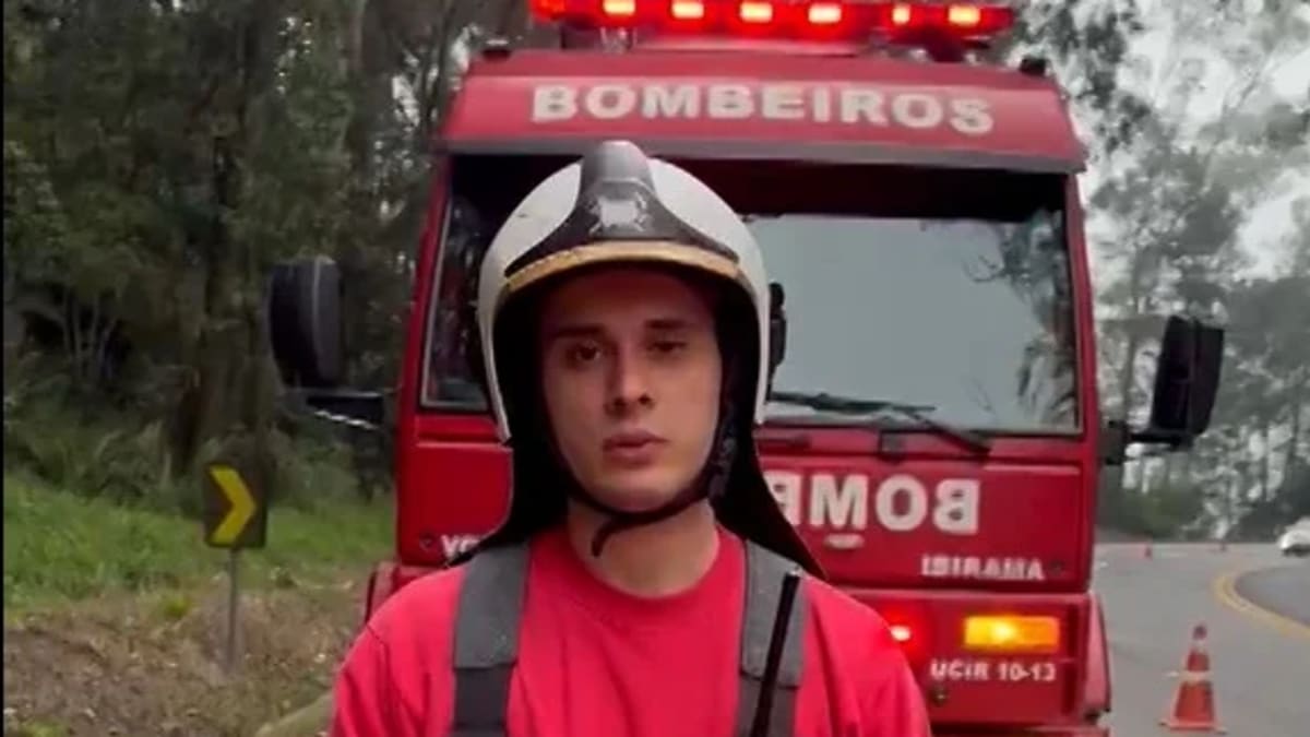 Motociclista fica ferido após colisão na BR-470 em Ibirama