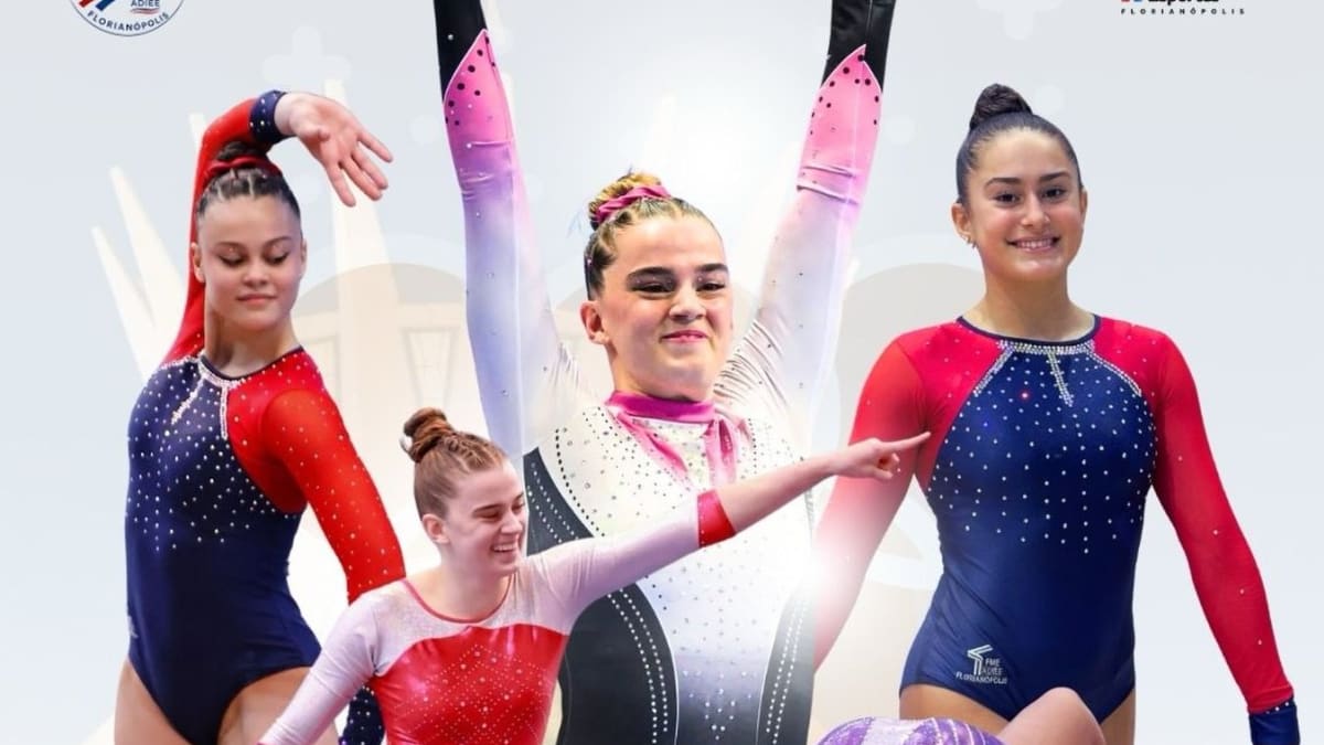 Equipe de Florianópolis disputa Campeonato Brasileiro de Ginástica Artística